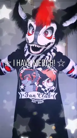 ☆ I FINALLY HAVE MERCH! ☆ - ♡ Link is in my bio! ♡ - #furry #dino #raptor #merch