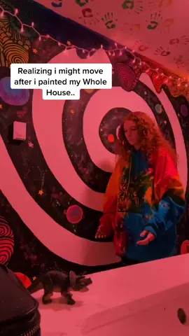 Its ethier gonna be an Air bnb or im gonna need ALOT of white Paint😆🌀🎨.. #tiktok #foryou #painting #artist
