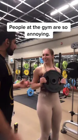 She thought I was gonna pick her up...#gymfails #gym #fitnessfail