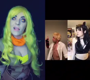 Had to create this with @jctrashie 😂 #eternalflame #ruby #rwby #blake #sun #yang #blacksun #bumblebee #stevenuniverse #rwbycosplay