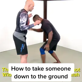How to take someone down to the ground #grappling #wrestling #takedown #martialarts #selfdefense #doubleleg #takedown