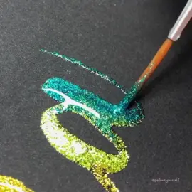Is it really March already?! Cloverset Lettering #watercolours #artvideo #lettering #watercoloring #fyp