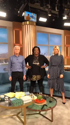 Holly and Phil and me smashing it #viral