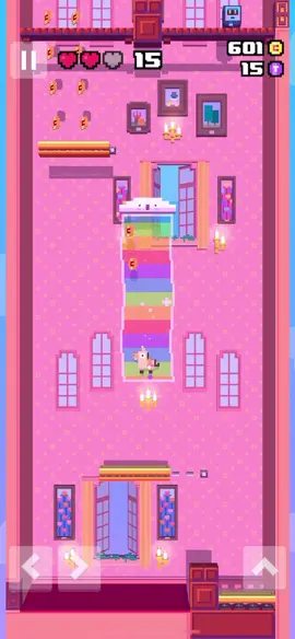 Who else plays Crossy Castle? The unihorse is the best 🦄 #crossycastle #crossroad #crossyroadcastle #toycaboodle #game #kidsgame #unicorn #app #fyp