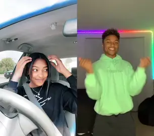 #duet with @andreswilley Here’s me way too excited to do my baby’s new dance to his new songgg! but i’m in the car so 😂😅