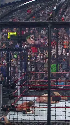 How do you knock a giant out of the #EliminationChamber? Teamwork! #WWE #foryou #fyp