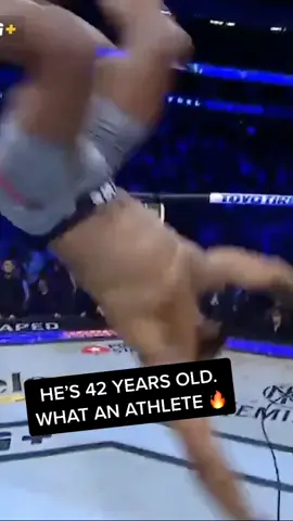 Yoel Romero really did a backflip entering the ring. 😳🔥