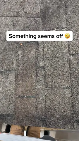 Something looks a little off here🤣 #roofing #construction #foryou #fyp #foryoupage #funny