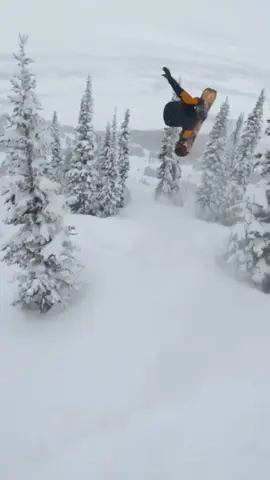 ok Travis Rice go OFF with this backcountry stomp sesh 🏂🔥 #snowboarding