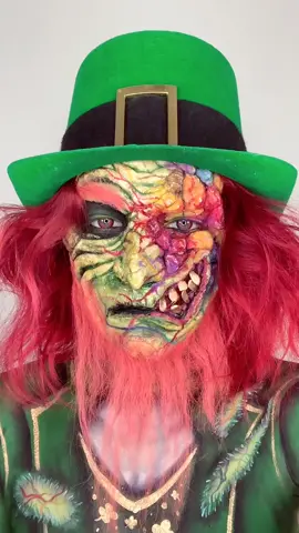 Happy St. Patricks Day! #wishmeluck #stpaddys #stpatricksday #makeup #mua #fyp #foryou #makeupremoval #mehron
