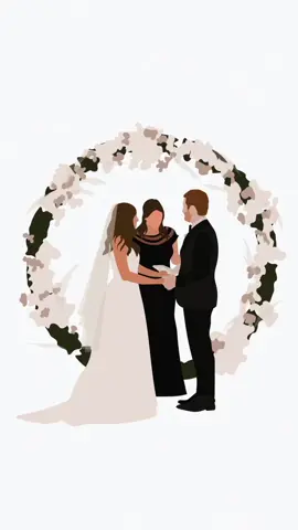 #artistsoftiktok Digital Illustrations as the sweetest wedding gifts 💕 #art #artist #TikTokartist #tiktokart
