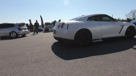 #nissan #gtr #r35 #jdm #japan #stance #lowlife #slamed #mean #static #twinturbo #boost #racing #dragracing #streetwars #fyp #beast #godzilla