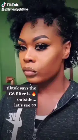 G6+🌞='s 🔥 #g6filter  #g6  #BlackTikTok  #fyp #naturalhair  #MoodBoost  #blackgirlmagic #makeupforblackwomen #dontletthisflop