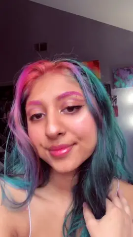 quarantine day 12: trying glitter eyebrows #quarantine #makeup #glitter #fyp #foryoupage
