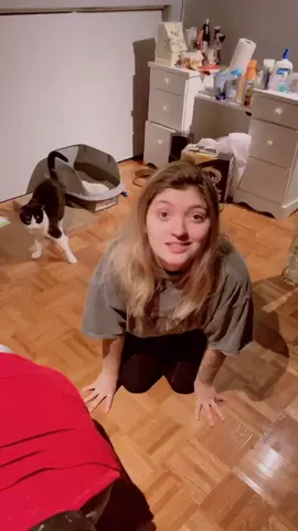 Because we couldn’t get my cat to do it #puppycheck #MoodBoost #foryou #viral