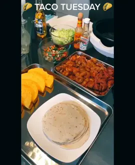 Really fun way to have “Taco Tuesday” at home! #tacos #tacotuesday #foryoupage #fyp