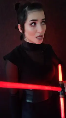 #pov The Resistance base receives a transmission from Empress Rey. She tries being sweet but it doesn’t suit her. #starwars #cosplay #au #darkrey #fyp
