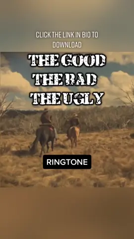 Wanna set as your Ringtone??! Click the link in Bio↗️ #thegoodthebadtheugly #thegoodthebadtheuglyringtone #themeringtone #bestringtone #ringtones 🎶🔔