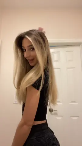 literally never going back to a regular blow dryer again.... LADIES GET THIS #reallifeathome #thrifted #hair #hack #distancedance
