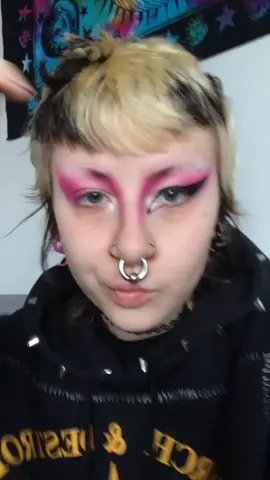 a really ugly eyeliner tutorial by yours truly #makeup #Eyeliner #makeuptutorial #goth #mua #punk #gothmakeup