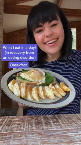 What I eat in a day in recovery! #fyp #foryou #whatieatinaday #health #edrecovery #bodypositivity #goviral #foryoupage