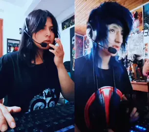 #dúo con @kamirademonblue En la cuarentena :v jugando en línea #parati #GamerGirl #cuarentena #tiktok #videogamer #fypg #humor #lol
