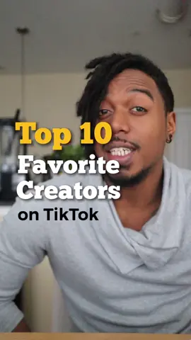 Thank you @tiktok for 1,000,000 Followers! 🙌🏾 Dedicating this post to my Top 10 Favorite Creators.