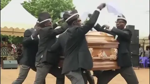 #ghanadance#funeraldance#africanpeoplecarringcoffin must watch