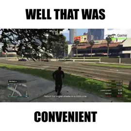 Well that was convenient #gtav