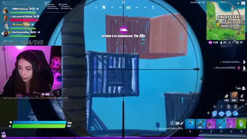 Snipes ⁉️ #fortnite #fortniteclips #twitchgirls #twitchstreamer #fyp #fypge #gaming #GamerGirl #gamerlife #twitchgirl #gamer #sniper #snipes #foryou