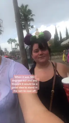 Was not a good idea. Wet for hours after. #disney #disneycheck #wdw #disneyworld #disneyland #learningtodog
