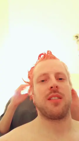 @bradmondonyc #part2 #coronavirus #foryou #hairdye #bored #redhair #tigerking