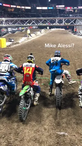 Tag a friend who starts like that guy😂😂 #holeshot #arenacross #dropthegate #supercross #motocross #moto #braap #kx250f #sxf250 #ax #racing #bmx