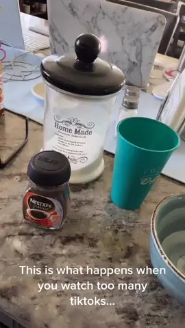 So... I attempted Whipped Coffee... yeah... TikTok made me do it 🤪#fyp #whippedcoffee #WerkItFromHome #sendfood