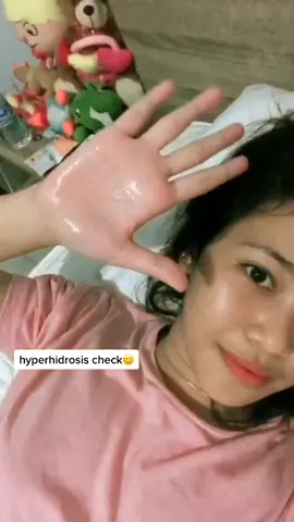 telapak tangan x kaki basah check🙂 #hyperhidrosischeck #hyperhidrosisgang