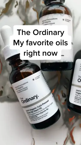 My favorite oils from The Ordinary! Do you use oil in your skincare routine? #theordinary #sephora #skincare #skincareroutine #fyp