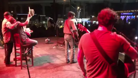 Miss playing these shows. #elrey #corpuschristi #randyrogers #wadebowen #countrymusic #spanishtunes #mariachi
