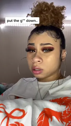pov: her bf tries to calm her down after she walked in on him and his side chick.. he thought it worked