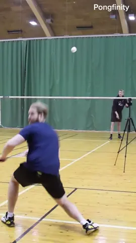 Incredible shot! 🏸 #pongfinity #foryou #fyp