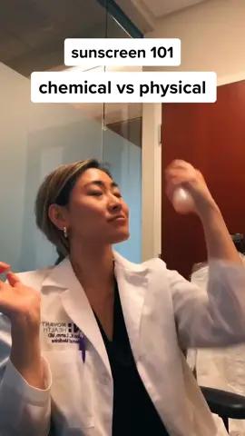 Did you know there are 2 types of sunscreen? #skincareroutine #koreanskincare #koreanbeauty #skincaretips #beautytips #spf #zsaidso #korean #wellness
