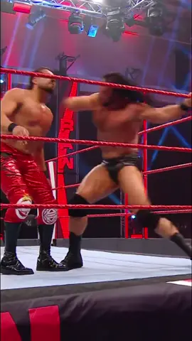 Drew McIntyre was chopping it up on Raw. #WWE #foryou #fyp
