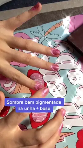 Vi essa técnica no pinterest e resolvi testaaar , ameeei #fyp #foryou #nails #beauty