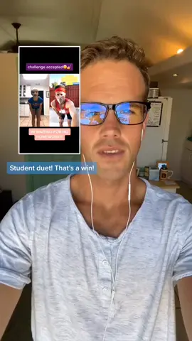This is what it’s all about in a time like now. I’m so proud 😭 #react #teacherlife #tiktokteacher #duet #studentsbelike #shuffledance