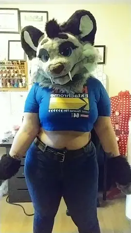 this trend be hitting #thiccc #furry #furryfandom #fursuit #fursuiter #trend #stayhome #danceathome #jawsh685 #dancetrend #leavingmybody