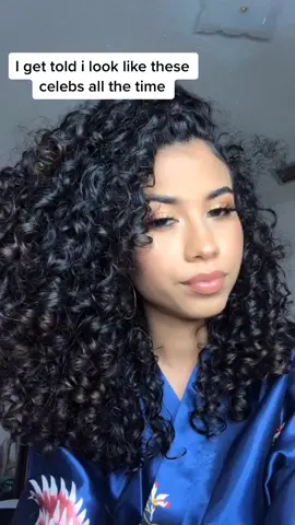 do you have a celebrity look a like ? #greenscreen #stayhomestaystrong #musiclives #foryou #curlyhair #curlygirl