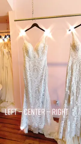 Which is your favorite?! #wedding #weddingdress #OwnTheCurve #sayyes