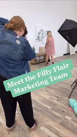 Meet the Filly Flair Boutique Marketing team🤍 We’re missing our owner and a few of our amazing models. #squadgoals #fullhouse #workfamily #marketing