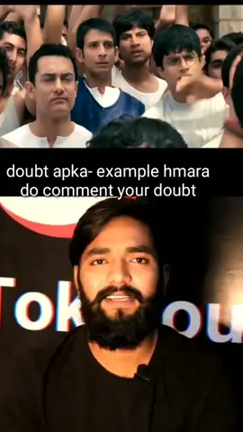 @tiktok_india #badboyworld #edutokmotivation doubt apka -example hmara.. comment kro.. jwab teyyar h.