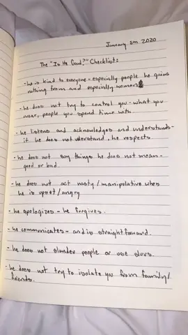 here u go ladies & lads. things to look for #dating #humanity #selflove #important