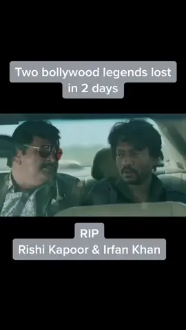 Sad day for Bollywood #riprishikapoor #ripirfankhan #bollywood #bollywoodactor #tiktokindia #rip #sadday